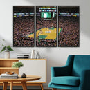 TD Garden Basketball Canvas Wall Art - Boston Celtics Live by MyGreatCanvas | Canvas Wall Art Prints | Photo Prints & Wall Decor