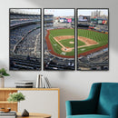 New York Yankees Baseball Team Print - Yankee Stadium Wall