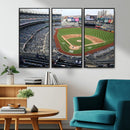 New York Yankees Baseball Team Print - Yankee Stadium Wall