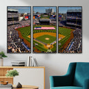 Yankee Stadium New York Wall Art Print | 3-Panel Canvas