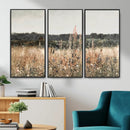 Rustic Field Landscape Wall Art Print, Giclee Canvas Wall