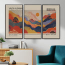 Yayoi Kusama Landscape Canvas Print, Vibrant Floral Mountain by MyGreatCanvas | Canvas Wall Art Prints | Photo Prints & Wall Decor