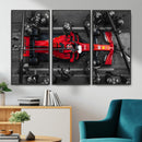 Ferrari Pit Stop Canvas Wall Art – Precision and Speed