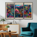 Framed Japanese 1986 Wall Art Print, Yayoi Kusama 1986 Wall