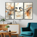 Beautiful Birds Wall Art – Framed Watercolor Branch Canvas by MyGreatCanvas | Canvas Wall Art Prints | Photo Prints & Wall Decor