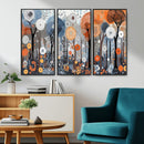 Abstract Winter Landscape Canvas Wall Art Print - Large by MyGreatCanvas | Canvas Wall Art Prints | Photo Prints & Wall Decor