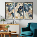 World Map Canvas Print – Framed Wall Art for Couples, by MyGreatCanvas | Canvas Wall Art Prints | Photo Prints & Wall Decor