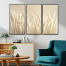 Grass Wall Art Print - Elegant Neutral Decor for Living