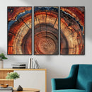 Abstract Tree Ring Art, Colorful Tree Ring Wall Decor, by MyGreatCanvas | Canvas Wall Art Prints | Photo Prints & Wall Decor