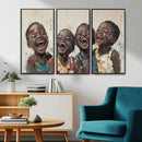 Shai Yossef Print - Joyful Childhood Canvas Wall Art -