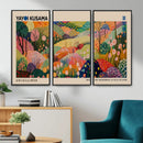 Yayoi Kusama Japanese Art Canvas Print, Abstract Art, Large