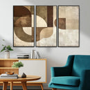 Wabi Sabi Geometric Wall Art | Abstract Modern Minimalist