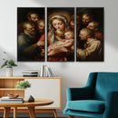 Religious Canvas Wall Art Print - Madonna and Child with by MyGreatCanvas | Canvas Wall Art Prints | Photo Prints & Wall Decor
