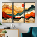 Abstract Mountain Wall Art – Framed Colorful Landscape by MyGreatCanvas | Canvas Wall Art Prints | Photo Prints & Wall Decor