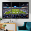 Kroger Field Canvas Wall Art - Kentucky Stadium Wall Art