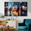 African American Jazz Canvas Wall Art Print – Abstract Music