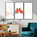 Cardinal Bird Canvas Wall Art - Male and Female Cardinal by MyGreatCanvas | Canvas Wall Art Prints | Photo Prints & Wall Decor