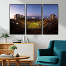 Iowa Hawkeyes Kinnick Stadium Wall Art Canvas Print, Framed