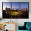 Iowa Hawkeyes Kinnick Stadium Wall Art Canvas Print, Framed