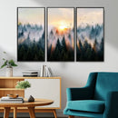Abstract Forest Wall Art - Serene Nature Canvas Print with by MyGreatCanvas | Canvas Wall Art Prints | Photo Prints & Wall Decor