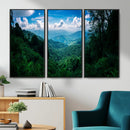 Tropical Jungle Wall Art Canvas Print – Framed Lush Valley by MyGreatCanvas | Canvas Wall Art Prints | Photo Prints & Wall Decor