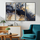 Black Marble Wall Art Canvas Print – Framed Abstract Gold by MyGreatCanvas | Canvas Wall Art Prints | Photo Prints & Wall Decor