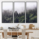 Misty Forest Wall Art Canvas Print – Foggy Pines Pine Valley by MyGreatCanvas | Canvas Wall Art Prints | Photo Prints & Wall Decor