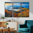 Autumn Mountains Wall Art, Vibrant Fall Foliage Landscape by MyGreatCanvas | Canvas Wall Art Prints | Photo Prints & Wall Decor