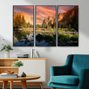 Yosemite Valley Wall Art, El Capitan Sunset Canvas Print, by MyGreatCanvas | Canvas Wall Art Prints | Photo Prints & Wall Decor