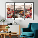 Yayoi Kusama Wall Art Canvas Print – Framed Large Abstract