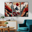 Abstract Mountain Wall Art Canvas Print – Vibrant Stylized by MyGreatCanvas | Canvas Wall Art Prints | Photo Prints & Wall Decor