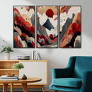 Abstract Mountain Wall Art – Framed Vibrant Landscape Canvas by MyGreatCanvas | Canvas Wall Art Prints | Photo Prints & Wall Decor