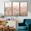 Pastel Grasses Wall Art Canvas Print – Framed Soft Meadow