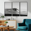 Black Wave Wall Art Canvas Print – Framed Abstract Surf by MyGreatCanvas | Canvas Wall Art Prints | Photo Prints & Wall Decor