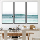 Surfing Wall Art Canvas Print – Framed Ocean Waves