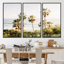 California Coast Palm Trees Wall Art Canvas Print – Framed by MyGreatCanvas | Canvas Wall Art Prints | Photo Prints & Wall Decor