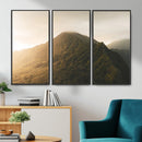 Mountain Wall Art – Framed Sunset Landscape Canvas Artwork, by MyGreatCanvas | Canvas Wall Art Prints | Photo Prints & Wall Decor