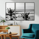 Tropical Coastline Wall Art Canvas Print – Framed Palm Trees by MyGreatCanvas | Canvas Wall Art Prints | Photo Prints & Wall Decor