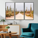 Desert Cactus Wall Art – Framed Southwestern Canvas Artwork, by MyGreatCanvas | Canvas Wall Art Prints | Photo Prints & Wall Decor