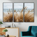 Beach Grass Wall Art – Framed Coastal Dunes Canvas Artwork, by MyGreatCanvas | Canvas Wall Art Prints | Photo Prints & Wall Decor