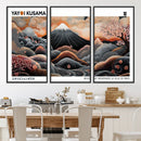 Yayoi Kusama Wall Art Canvas Print – Framed Japanese Dot Art
