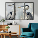 Bird Canvas Decor Wall Art Canvas Print – Framed Coastal