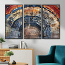 Tree Rings Wall Art Canvas Print – Framed Wood Art Picture by MyGreatCanvas | Canvas Wall Art Prints | Photo Prints & Wall Decor