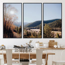 Rustic Landscape Wall Art Canvas Print – Serene Valley Scene