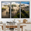 Tranquil Forest Scene Wall Art Canvas Print – Framed Moody by MyGreatCanvas | Canvas Wall Art Prints | Photo Prints & Wall Decor