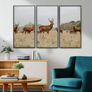 Rustic Deer Wall Art Canvas Print – Autumn Forest Woodland by MyGreatCanvas | Canvas Wall Art Prints | Photo Prints & Wall Decor