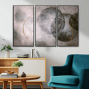 Abstract Grey Gold Wall Art – Modern Geometric Canvas by MyGreatCanvas | Canvas Wall Art Prints | Photo Prints & Wall Decor