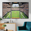 Chicago Bears Soldiers Field Wall Art Canvas Print – Framed