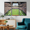 Chicago Bears Soldiers Field Wall Art Canvas Print – Framed