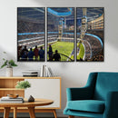Chicago Dome Stadium Wall Art Canvas Print – Framed Modern